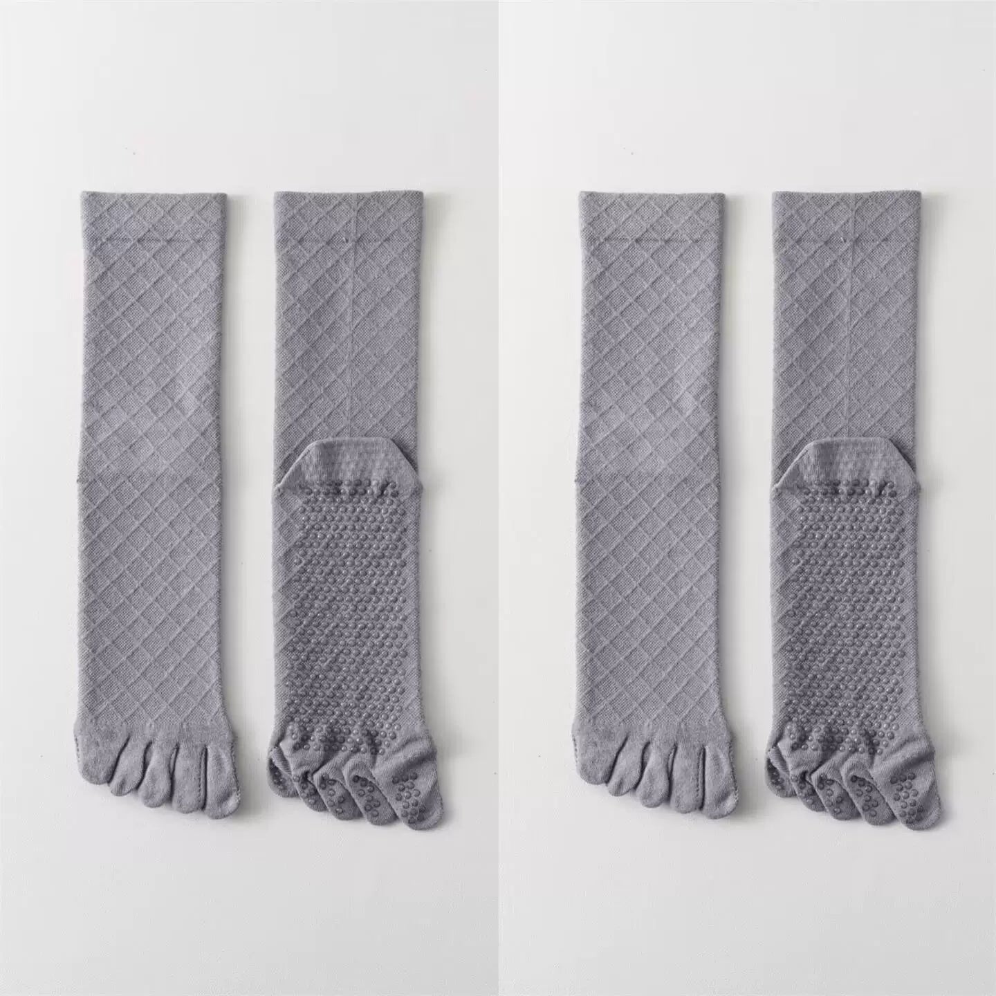 Hawecc | Mid-Calf Indoor Pilates and Yoga Socks