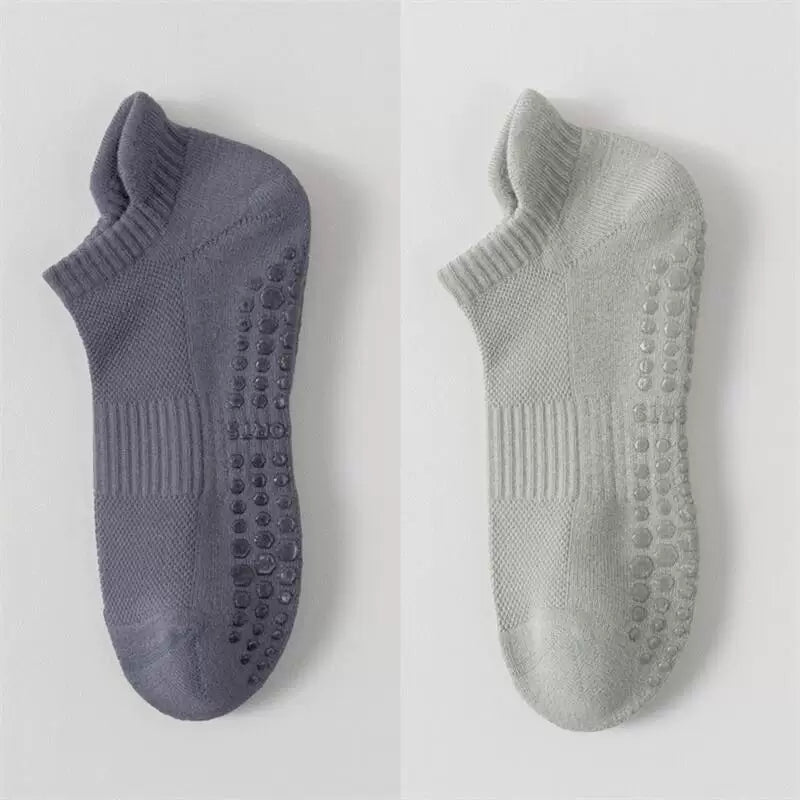 Hawecc | Women’s Mid-Calf Non-Slip Pilates and Yoga Socks