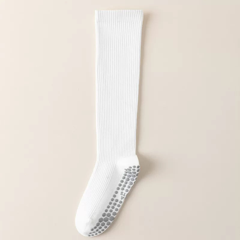 Hawecc | Professional Mid-Calf Non-Slip Yoga Socks for Women