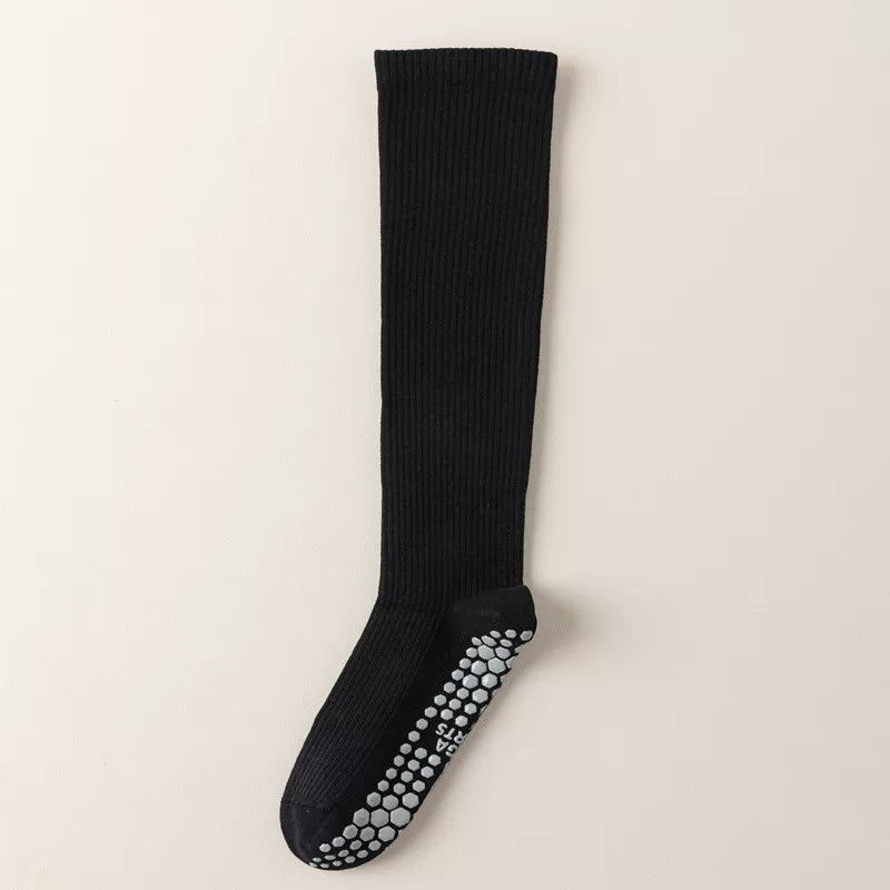 Hawecc | Professional Mid-Calf Non-Slip Yoga Socks for Women