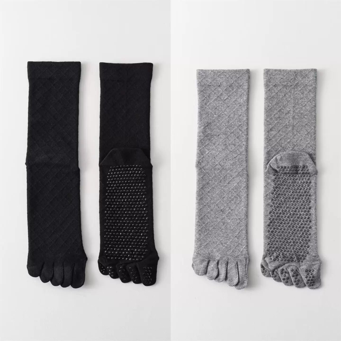 Hawecc | Mid-Calf Indoor Pilates and Yoga Socks