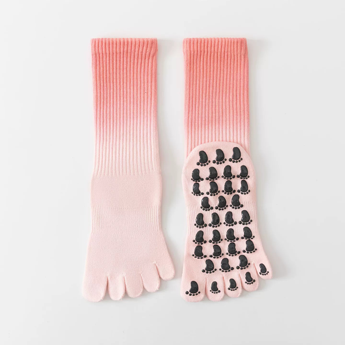 Hawecc | Mid-Calf Professional Yoga Socks for Women with Grip