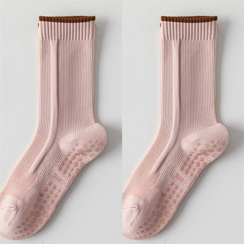 Hawecc | Indoor Yoga and Pilates Socks with Split-Toe