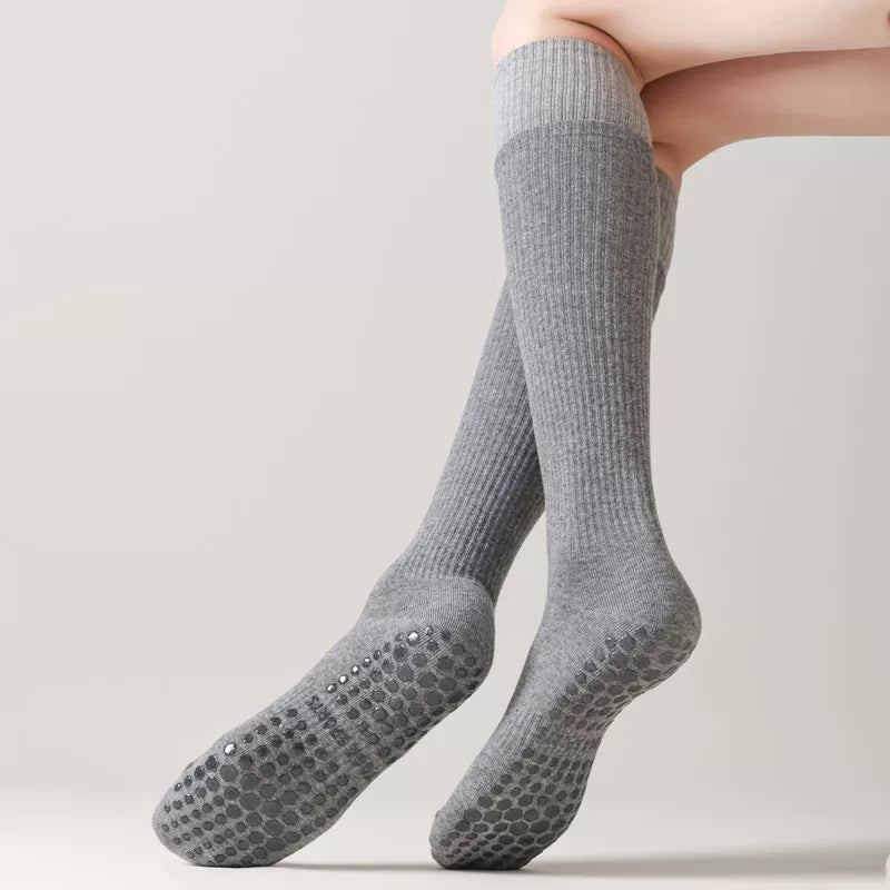 Hawecc | Indoor Split-Toe Yoga Socks for Women