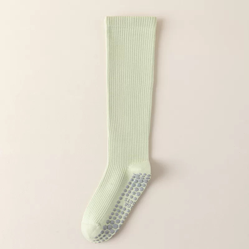Hawecc | Professional Mid-Calf Non-Slip Yoga Socks for Women