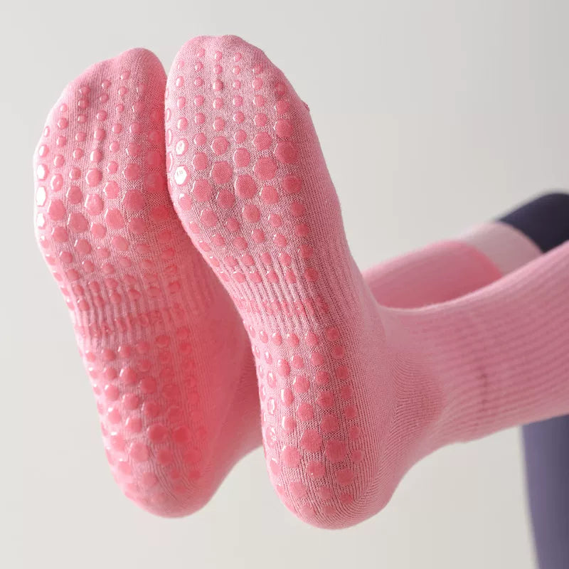 Hawecc | Indoor Split-Toe Yoga Socks for Women