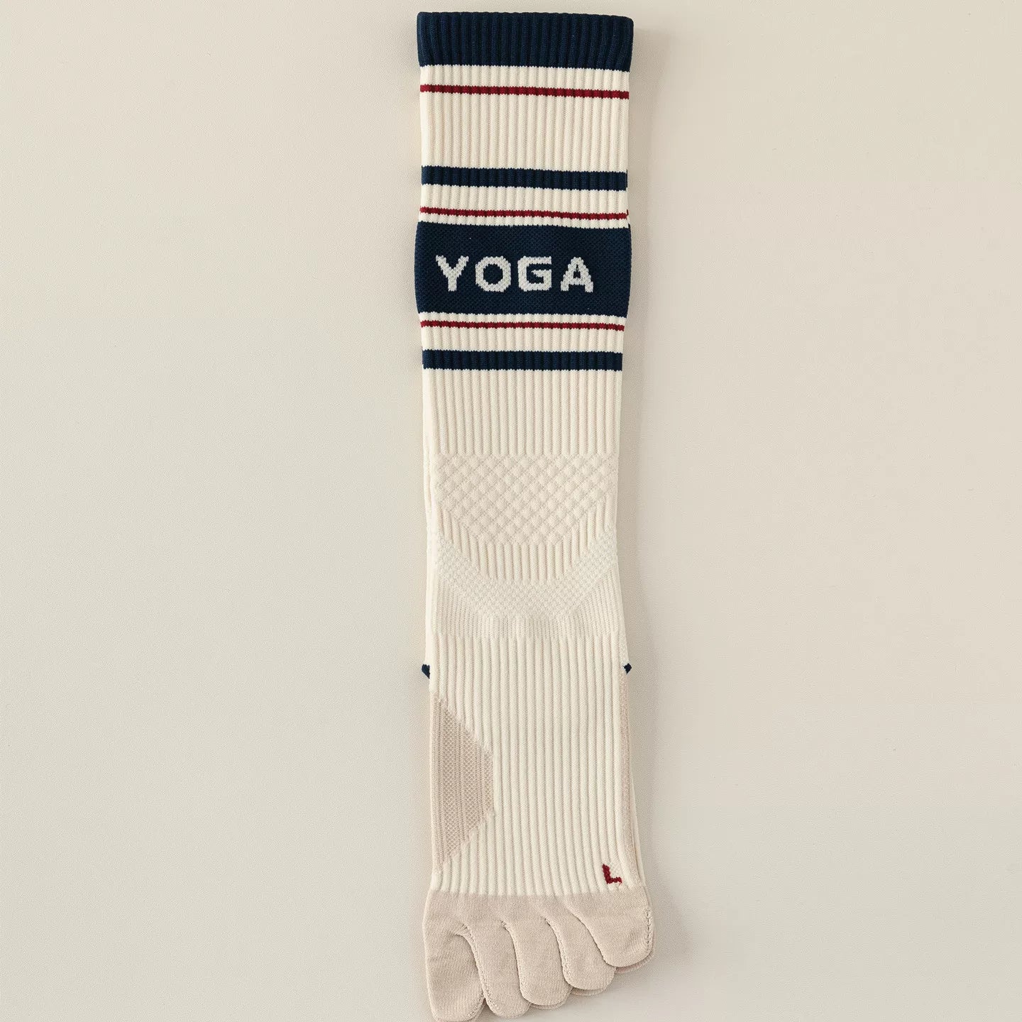 Hawecc | Mid-Calf Split-Toe Socks for Women’s Indoor Training