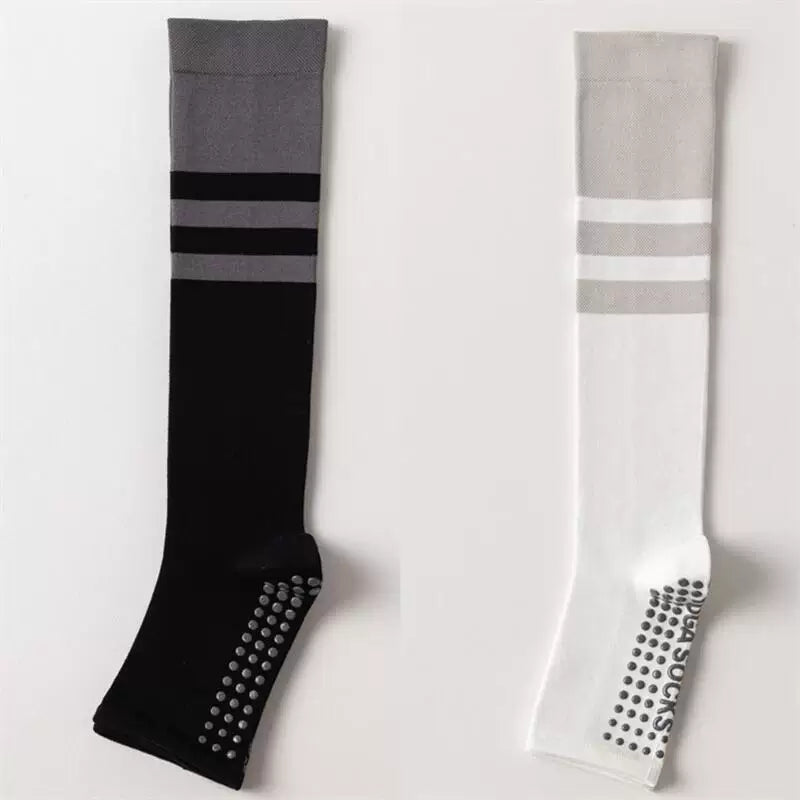 Hawecc | Professional Mid-Calf Non-Slip Pilates Socks