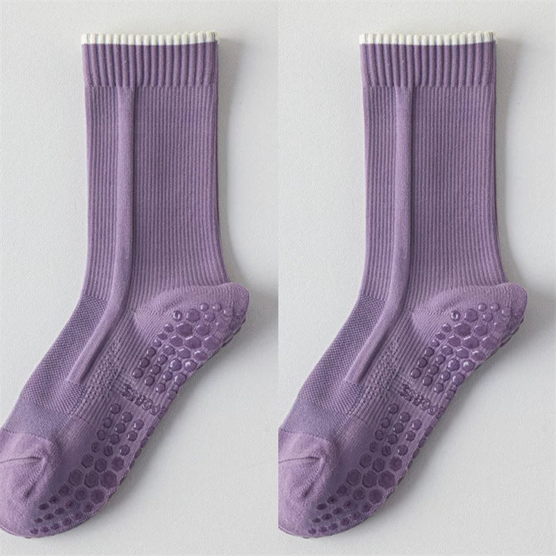 Hawecc | Indoor Yoga and Pilates Socks with Split-Toe