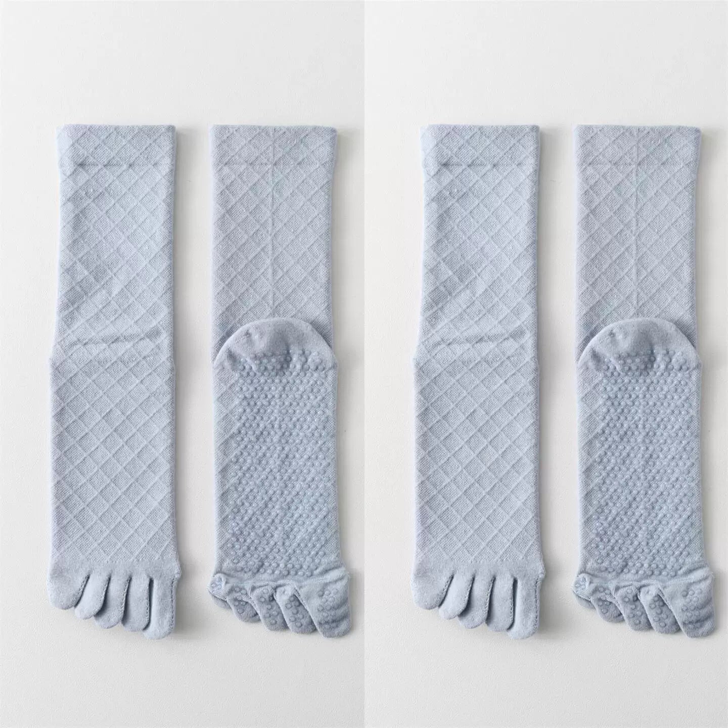 Hawecc | Mid-Calf Indoor Pilates and Yoga Socks