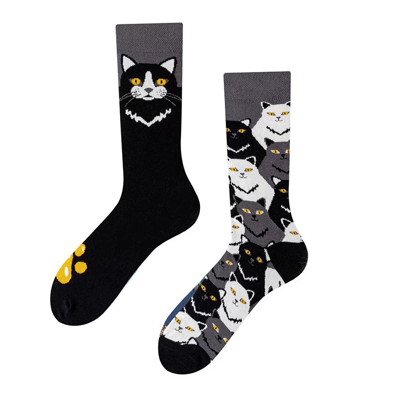 Hawecc | Mid-Calf Split-Toe Pilates and Yoga Socks