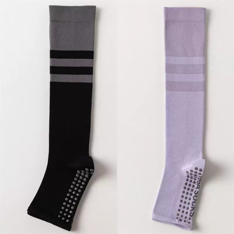 Hawecc | Professional Mid-Calf Non-Slip Pilates Socks