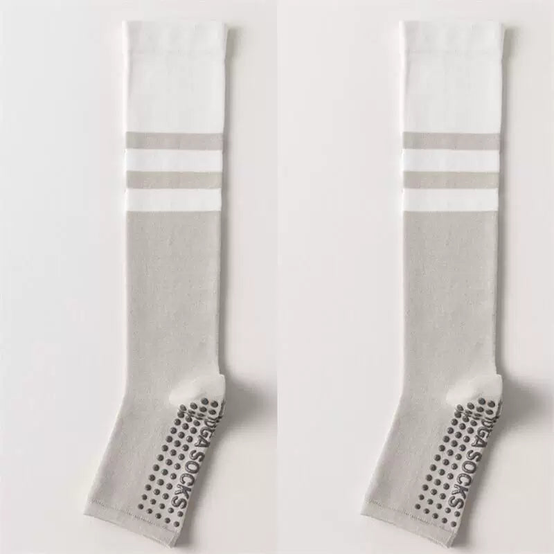 Hawecc | Professional Mid-Calf Non-Slip Pilates Socks