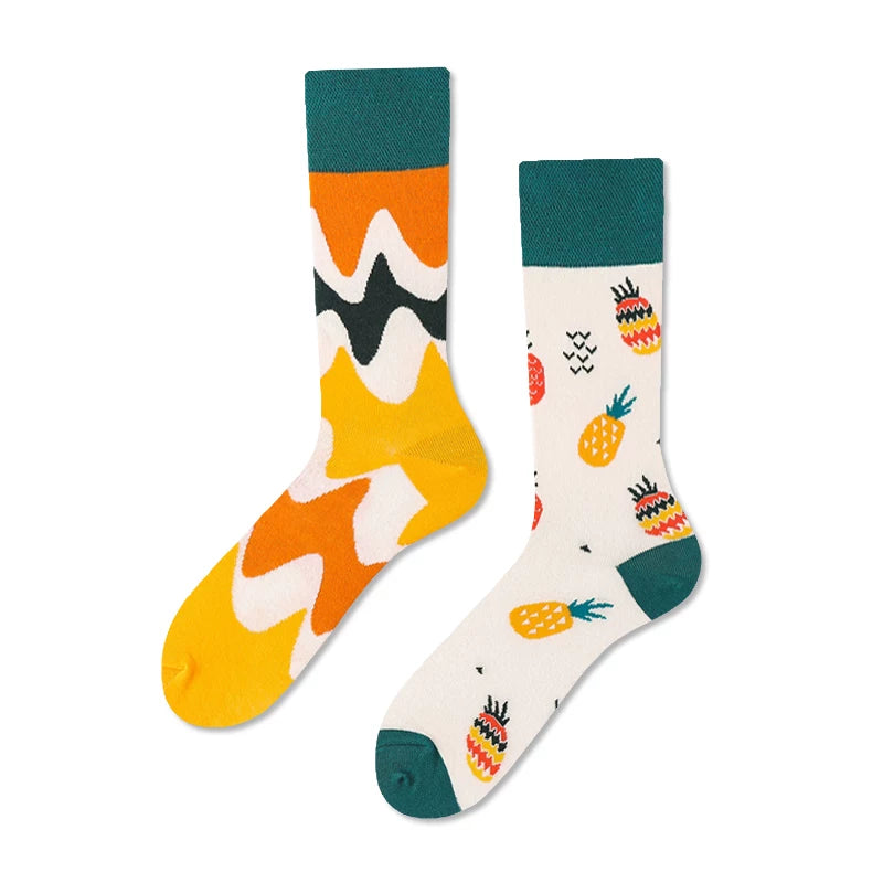 Hawecc | Mid-Calf Grip Socks for Indoor Home Practice