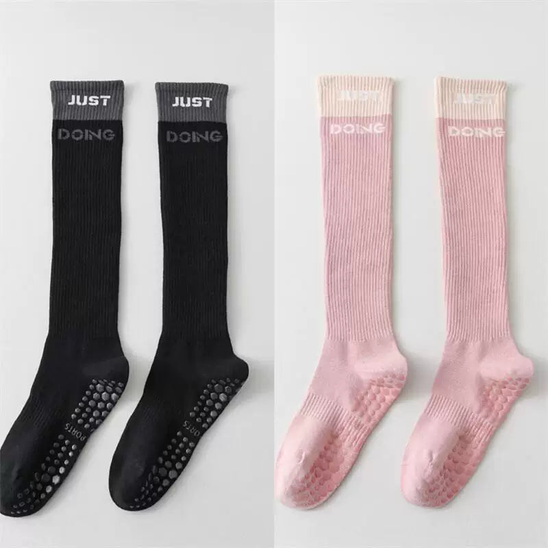 Hawecc | Indoor Fitness Socks with Split-Toe Design for Women