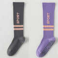 Hawecc | Indoor Mid-Calf Split-Toe Yoga Socks