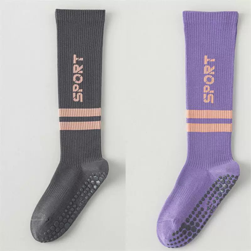 Hawecc | Indoor Mid-Calf Split-Toe Yoga Socks