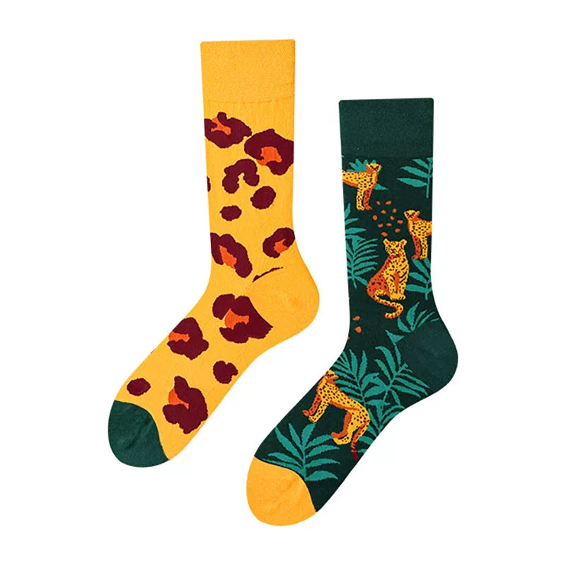 Hawecc | Mid-Calf Grip Socks for Indoor Home Practice