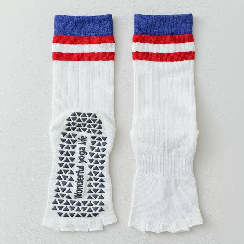 Hawecc | Women’s Professional Mid-Calf Socks for Indoor Floor Workouts