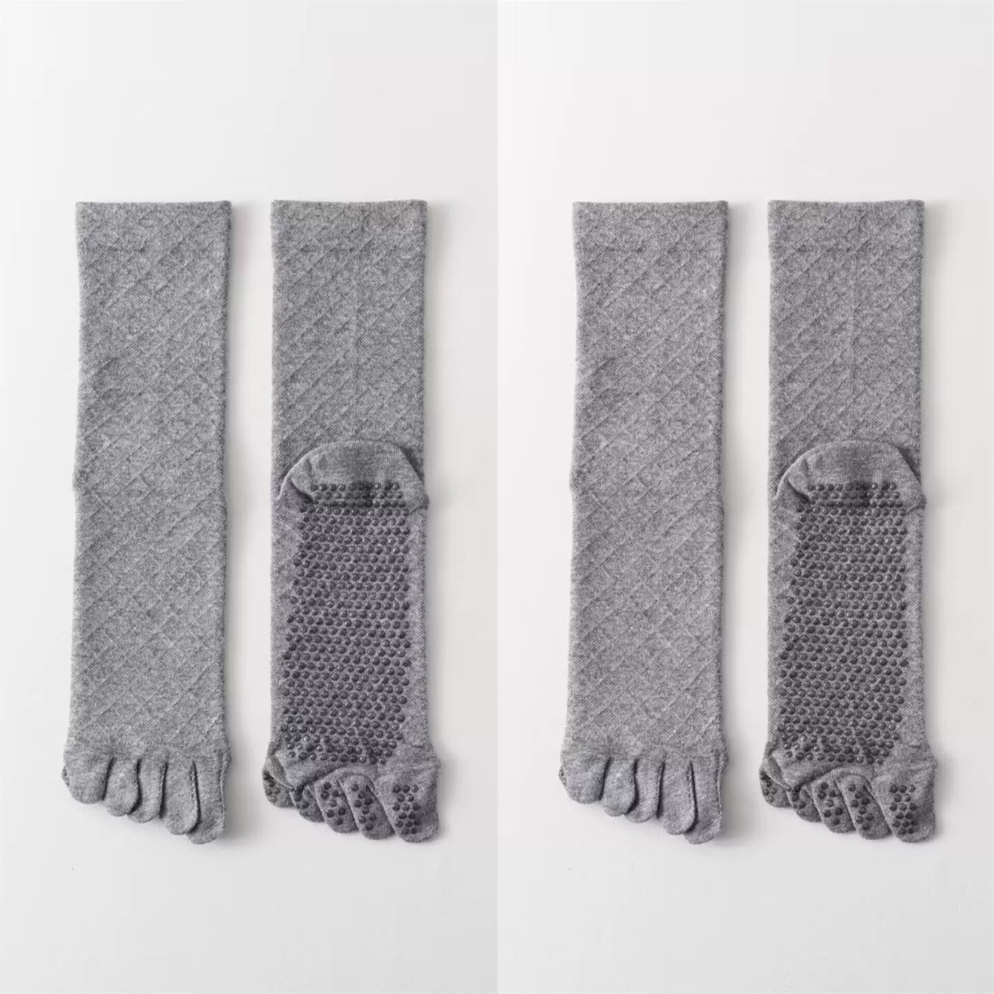 Hawecc | Mid-Calf Indoor Pilates and Yoga Socks