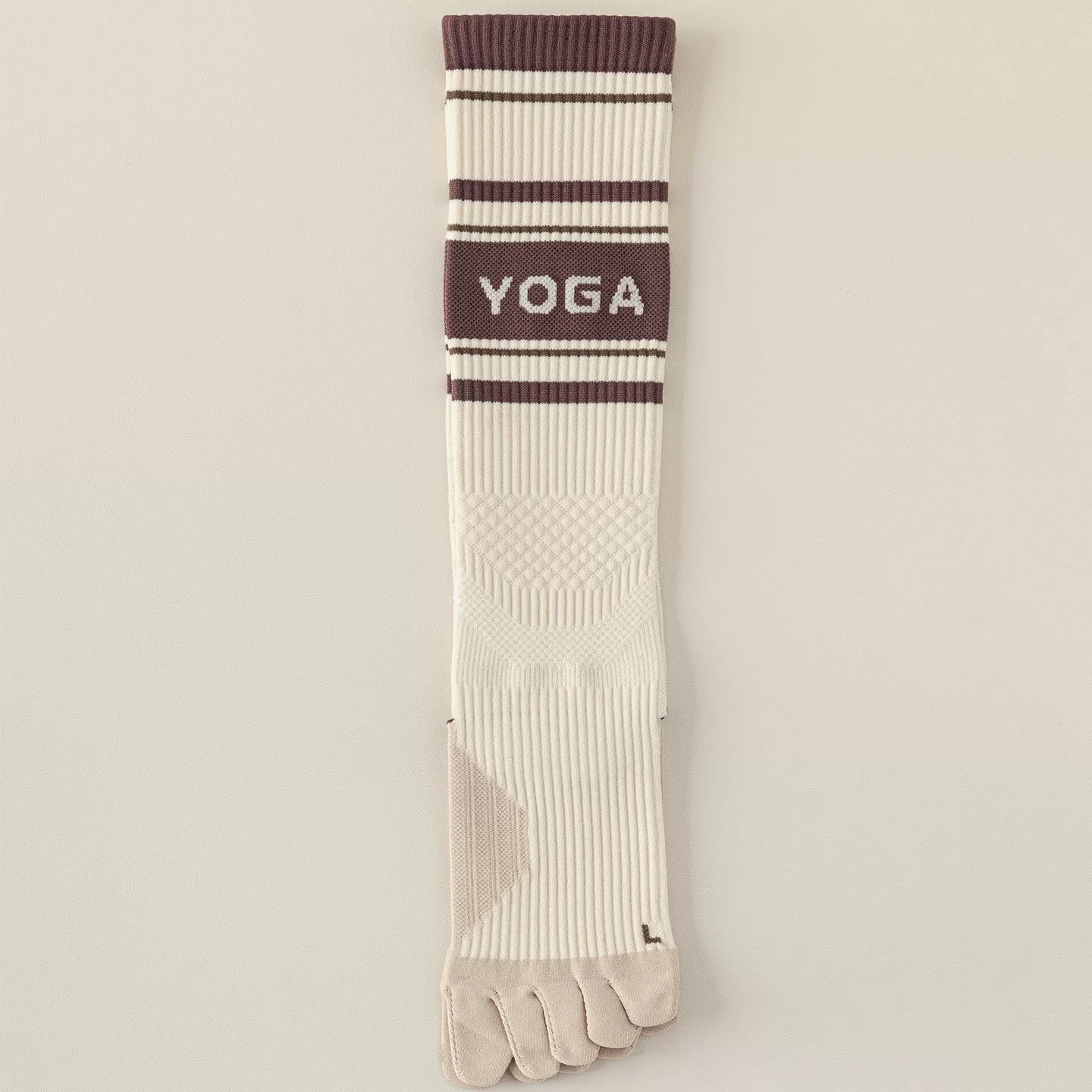 Hawecc | Mid-Calf Split-Toe Socks for Women’s Indoor Training