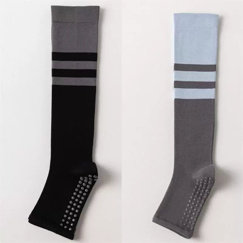 Hawecc | Professional Mid-Calf Non-Slip Pilates Socks