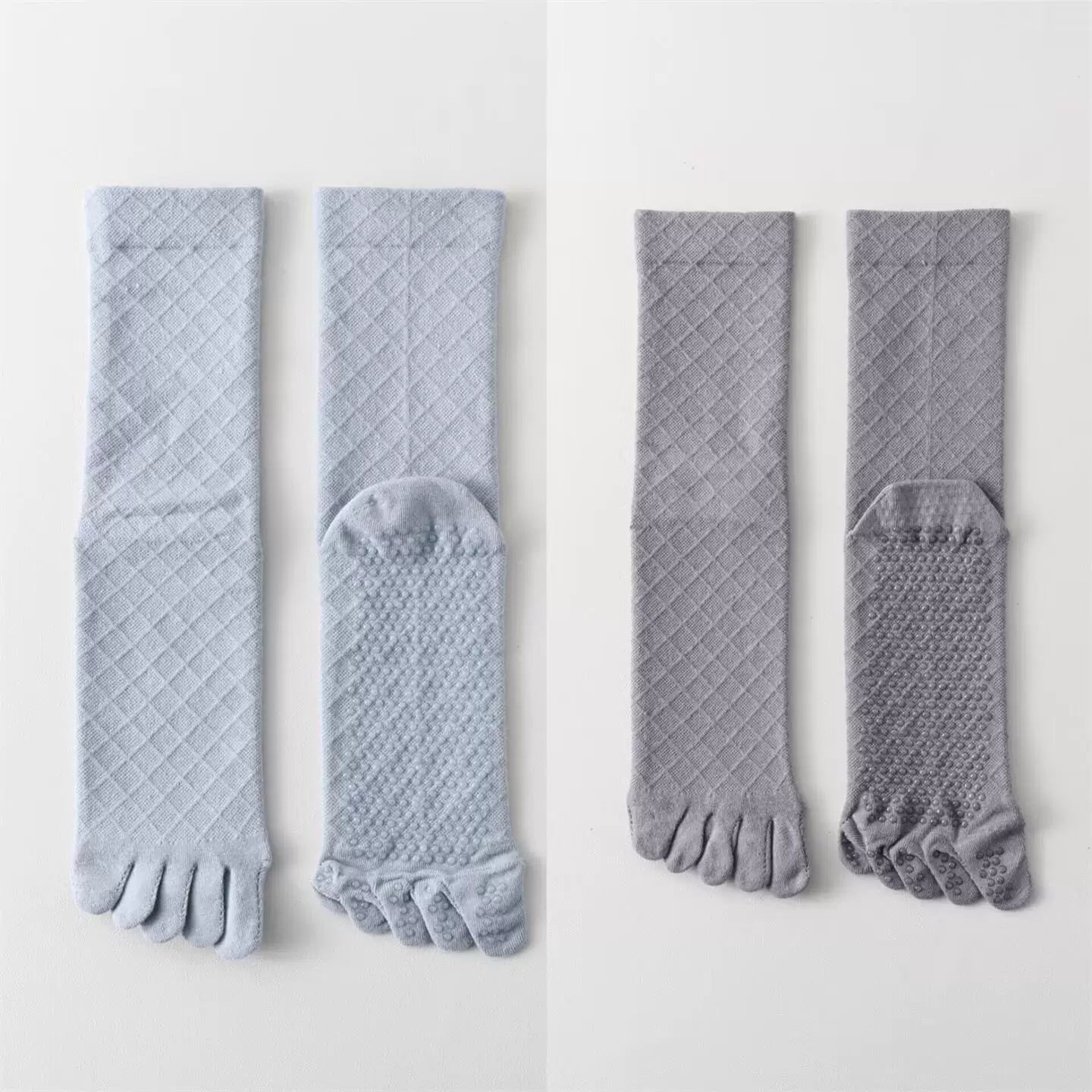Hawecc | Mid-Calf Indoor Pilates and Yoga Socks
