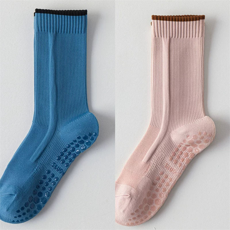 Hawecc | Indoor Yoga and Pilates Socks with Split-Toe