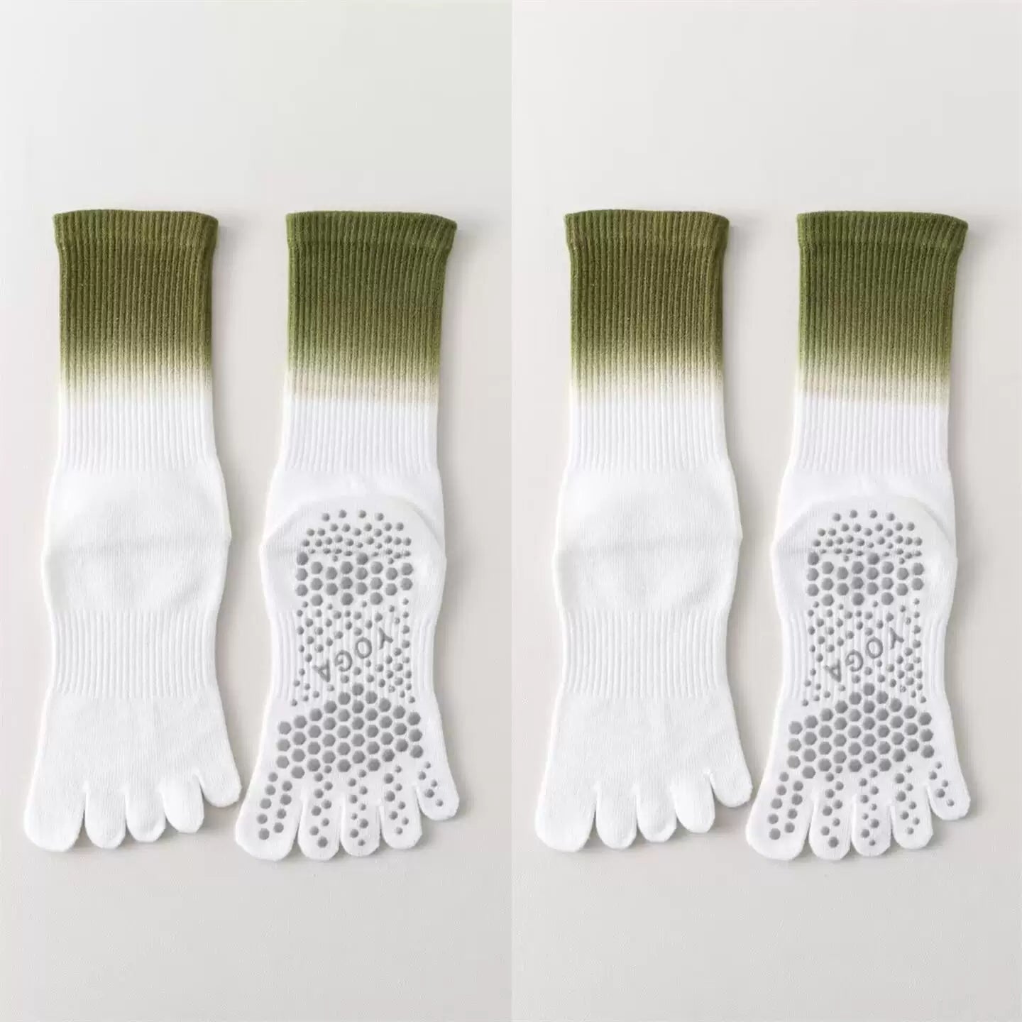 Hawecc | Women’s Non-Slip Split-Toe Fitness Socks
