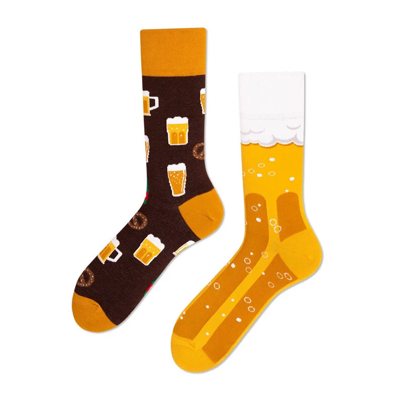 Hawecc | Mid-Calf Grip Socks for Indoor Home Practice