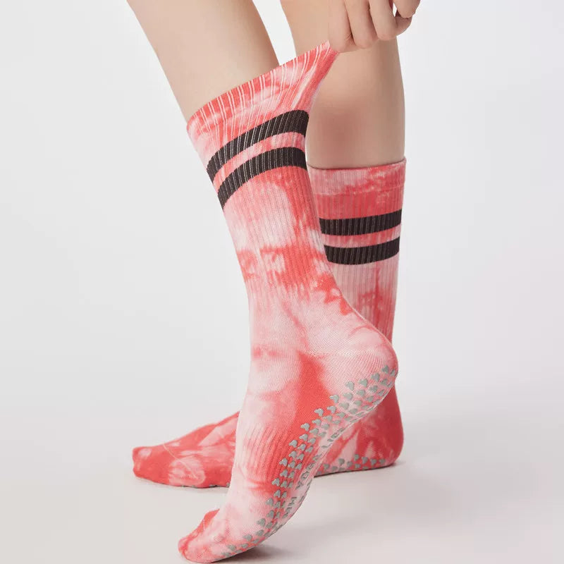 Hawecc | Split-Toe Mid-Calf Socks for Balanced Footing