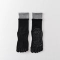 Hawecc | Split-Toe Mid-Calf Socks for Yoga, Pilates, and Barre