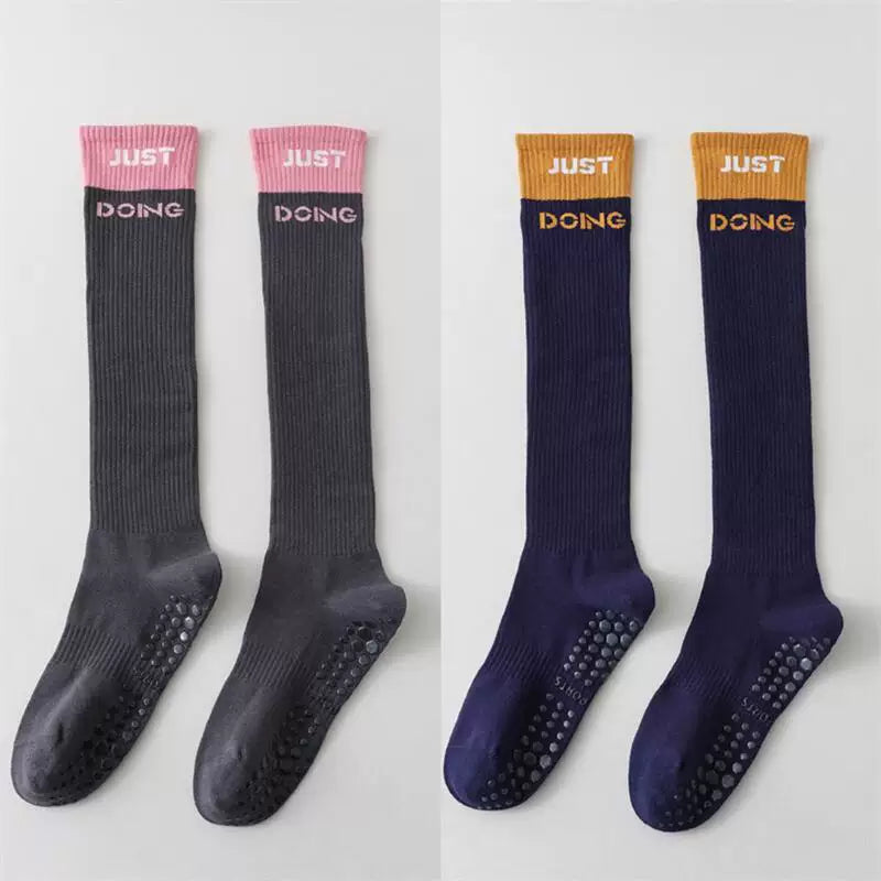 Hawecc | Indoor Fitness Socks with Split-Toe Design for Women