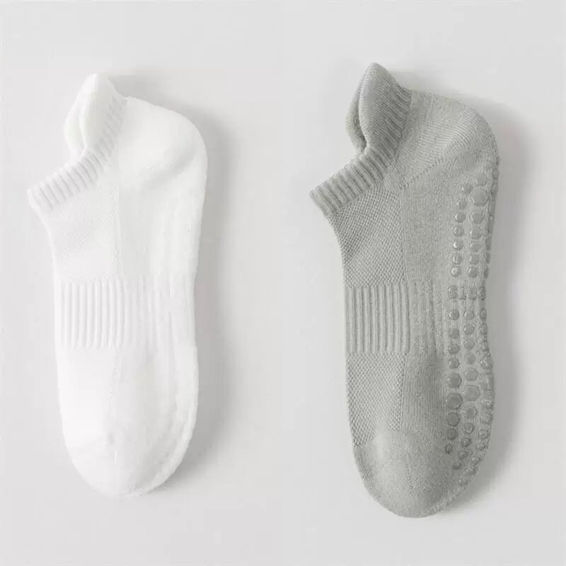 Hawecc | Women’s Mid-Calf Non-Slip Pilates and Yoga Socks