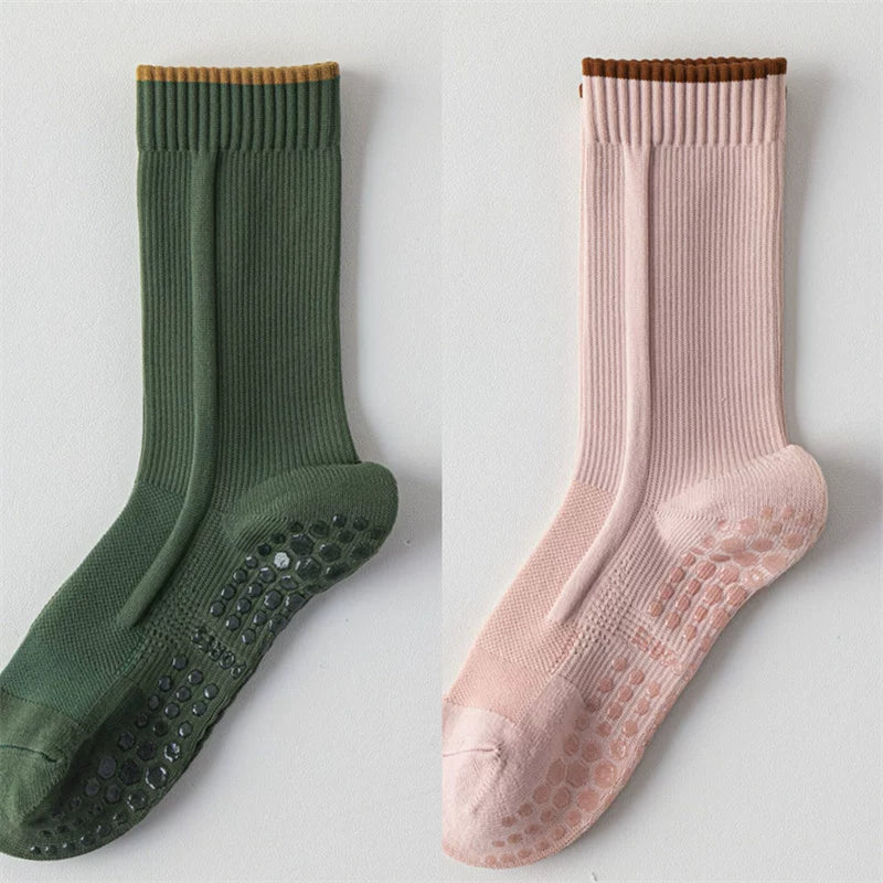 Hawecc | Indoor Yoga and Pilates Socks with Split-Toe