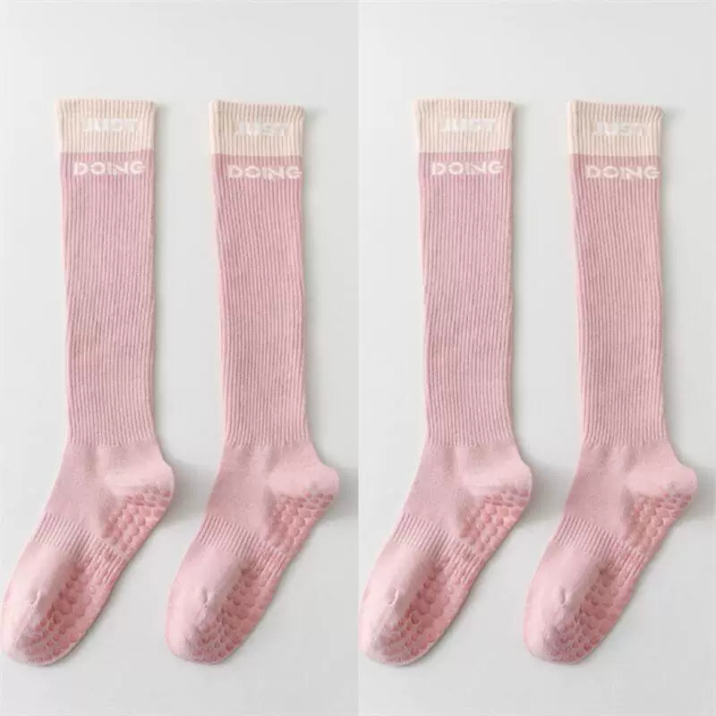 Hawecc | Indoor Fitness Socks with Split-Toe Design for Women