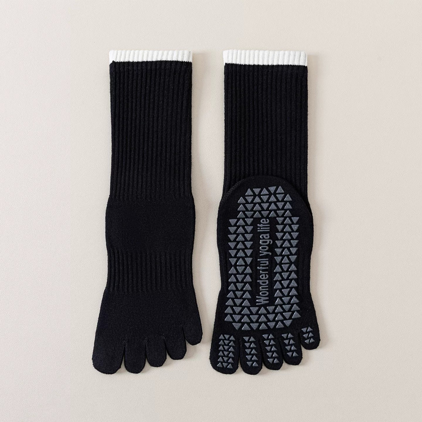 Hawecc | Women’s Indoor Fitness Socks with Split Toe