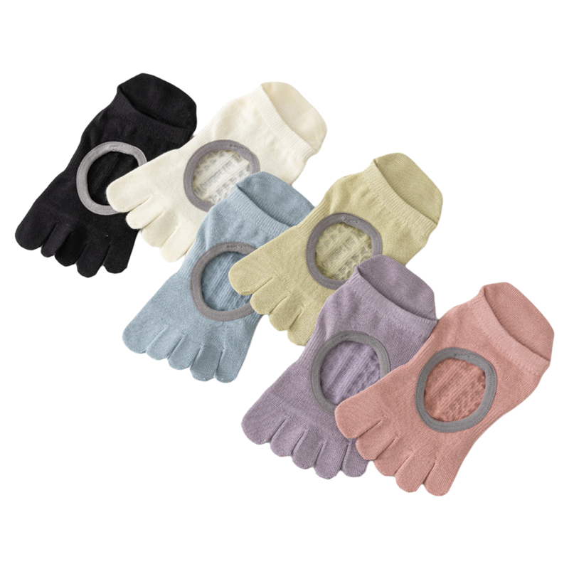 Hawecc | Professional Non-Slip Mid-Calf Pilates Socks