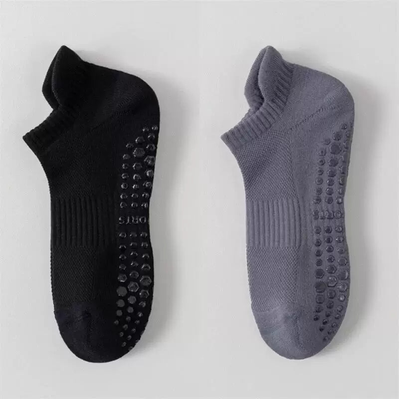 Hawecc | Women’s Mid-Calf Non-Slip Pilates and Yoga Socks