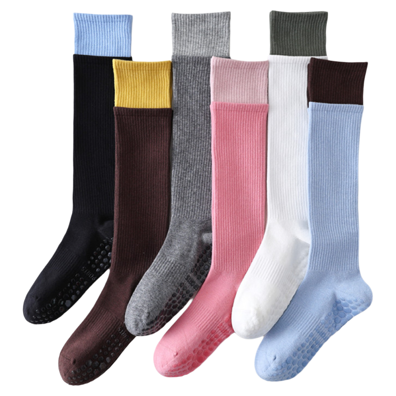 Hawecc | Indoor Split-Toe Yoga Socks for Women