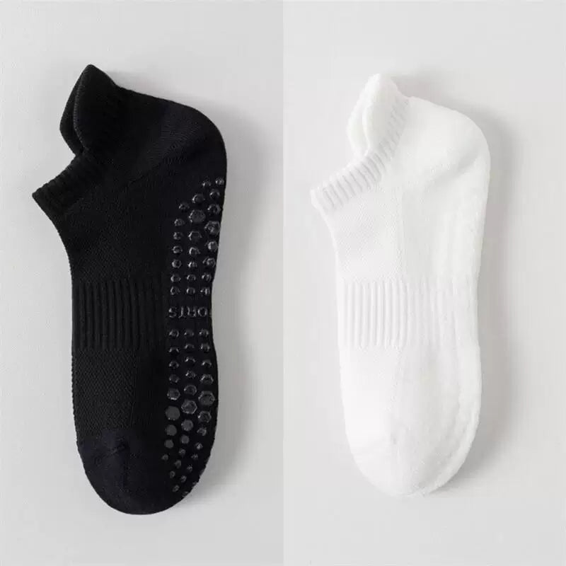 Hawecc | Women’s Mid-Calf Non-Slip Pilates and Yoga Socks