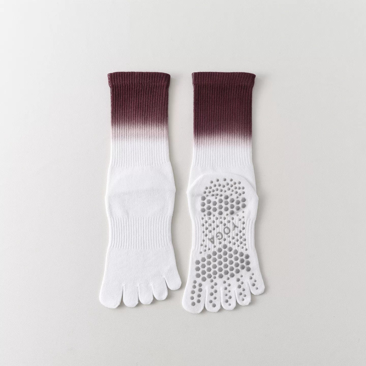 Hawecc | Women’s Non-Slip Split-Toe Fitness Socks