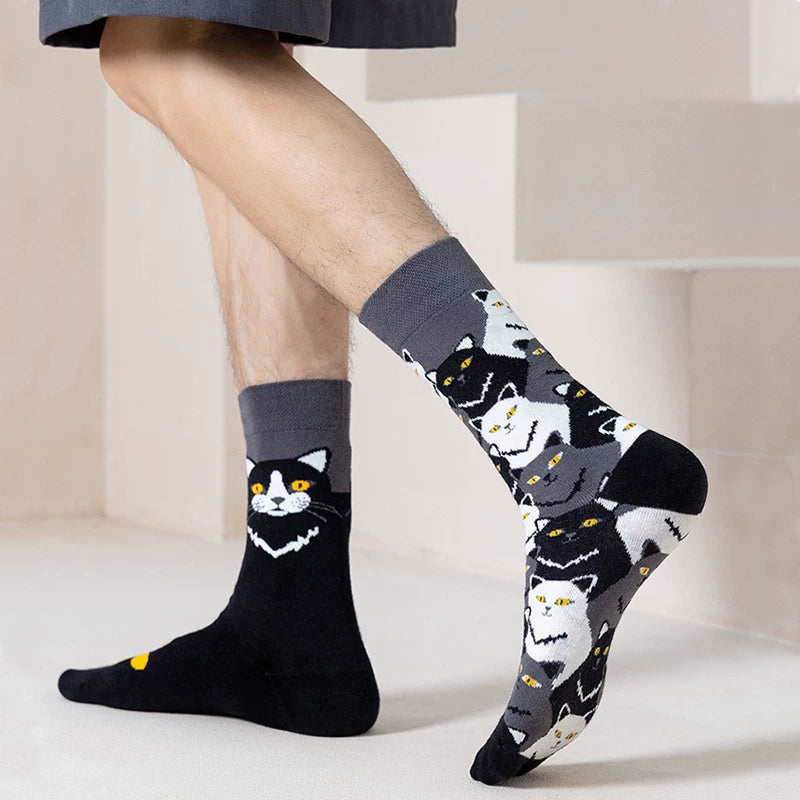 Hawecc | Mid-Calf Split-Toe Pilates and Yoga Socks