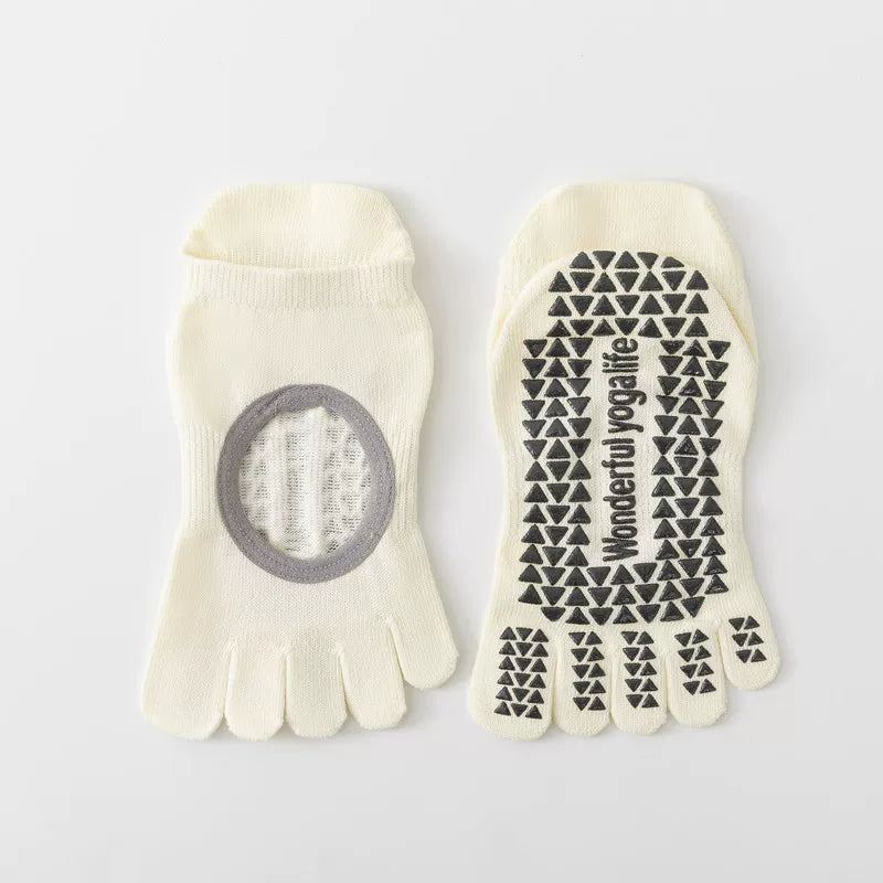 Hawecc | Professional Non-Slip Mid-Calf Pilates Socks