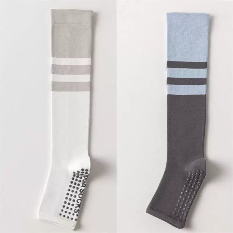 Hawecc | Professional Mid-Calf Non-Slip Pilates Socks
