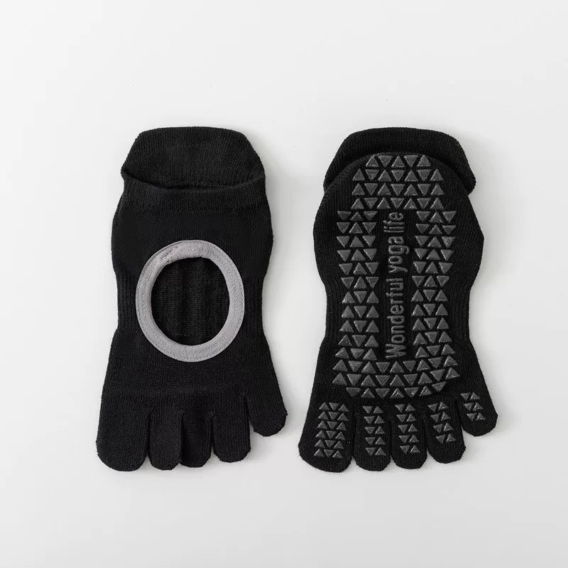 Hawecc | Professional Non-Slip Mid-Calf Pilates Socks