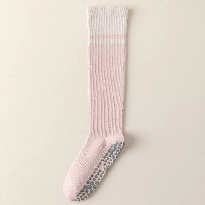 Hawecc | Professional Mid-Calf Non-Slip Yoga Socks for Women