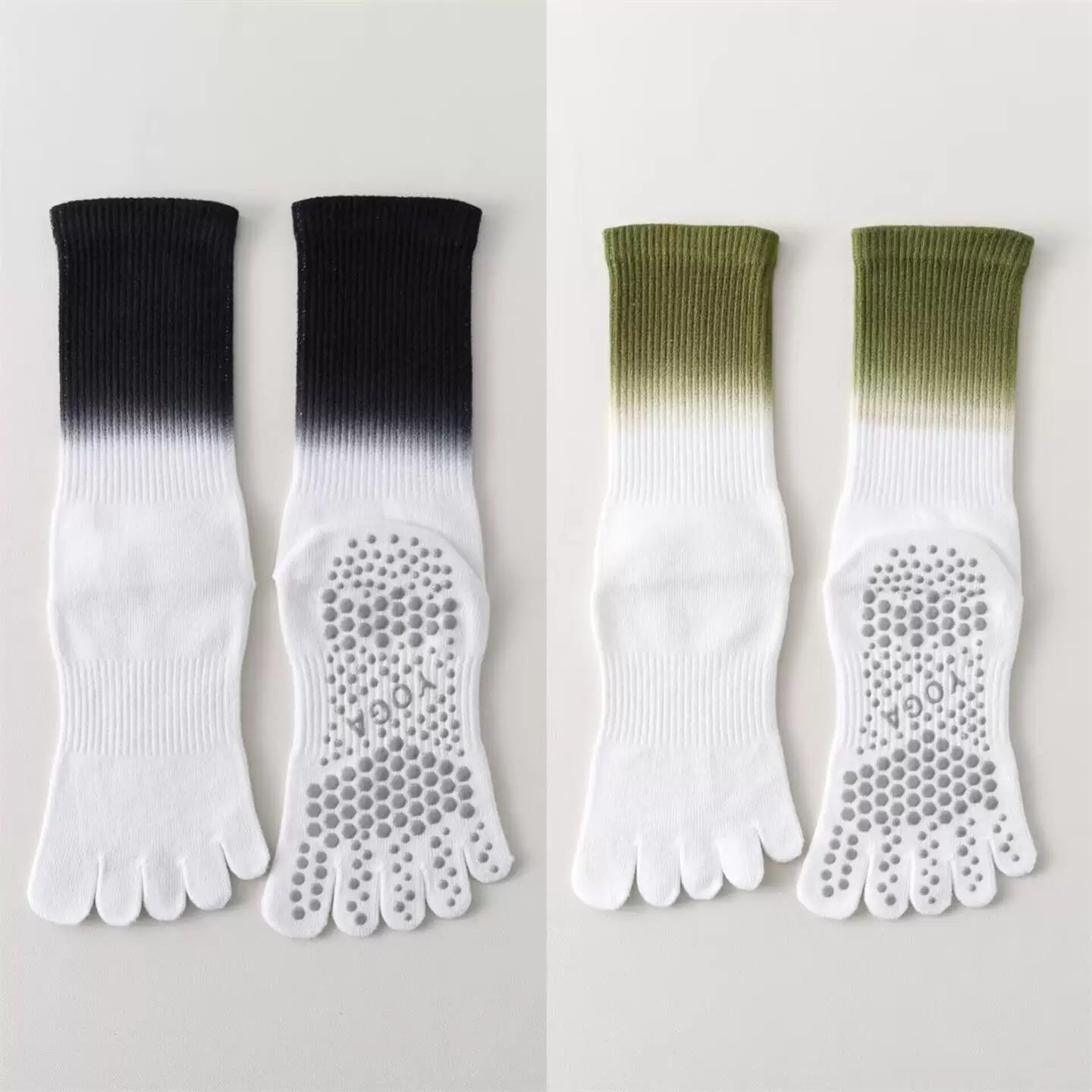 Hawecc | Women’s Non-Slip Split-Toe Fitness Socks