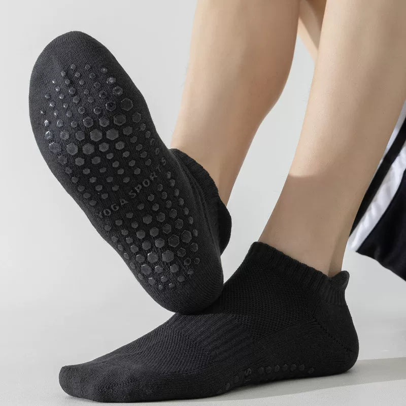 Hawecc | Women’s Mid-Calf Non-Slip Pilates and Yoga Socks