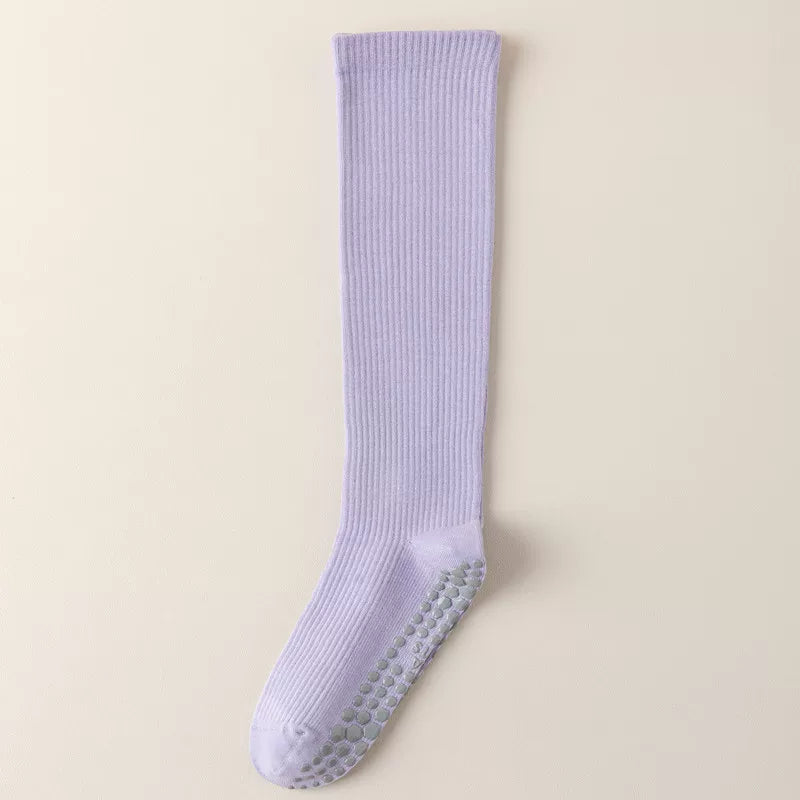 Hawecc | Professional Mid-Calf Non-Slip Yoga Socks for Women